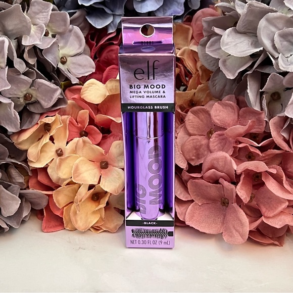 ELF Other - e.l.f. Cosmetics Big Mood Mega Volume & Lifting Mascara - Black